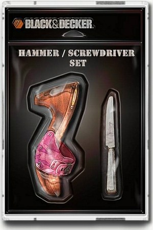 Hammer / screwdriver set for women...